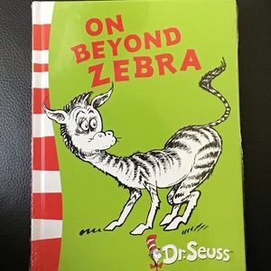 NWT On Beyond Zebra - Hardcover